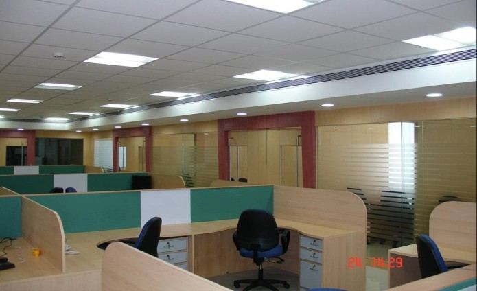 Corporate office workstations